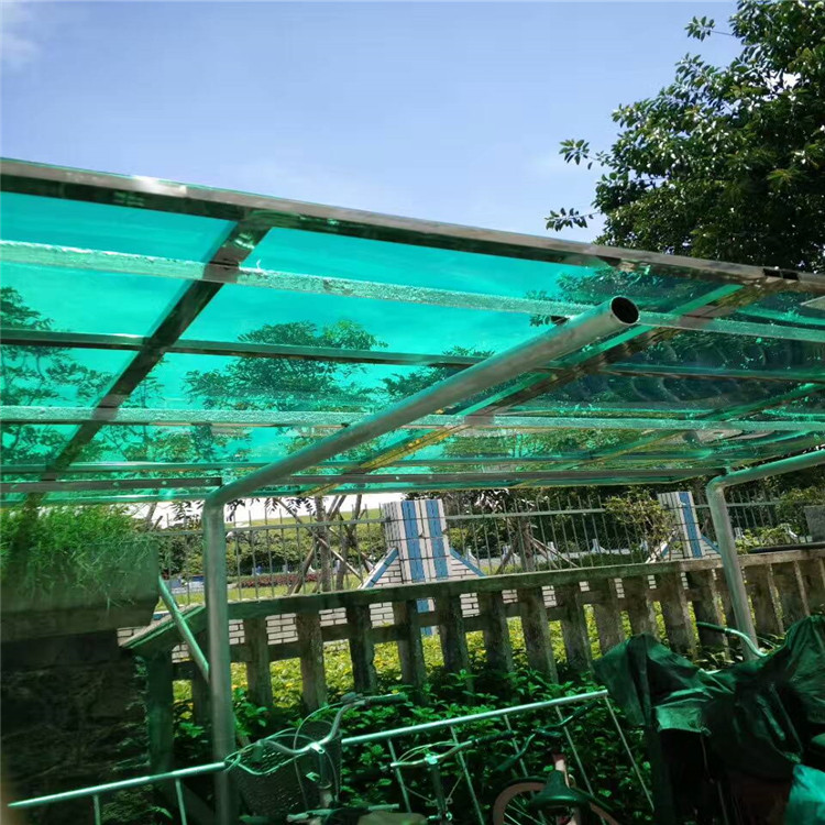 园区PC耐力板车棚