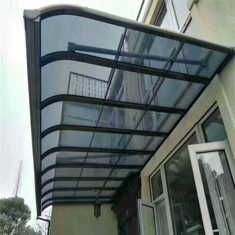 办公楼大门遮雨棚